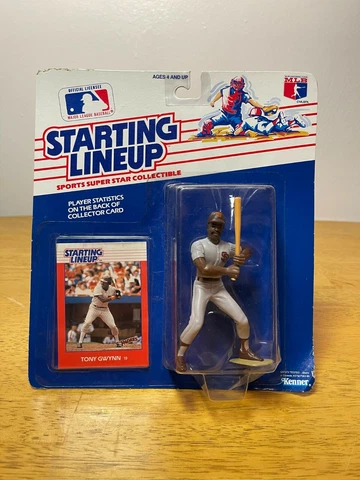 Tony Gwynn Starting Lineup 1988 San Diego Padres Kenner Action Figure Cover