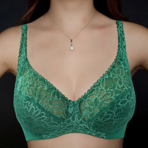 Lots Colors Sexy Lingerie Lace Bra Women Bras Underwire Plus Size B C DD E F G - Picture 1 of 56