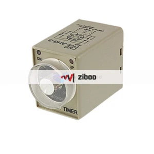 AH3-3 Power on Delay Timer Time Relay 0~30 Second DPDT 8 Pin AC 220V✦Kd - Picture 1 of 2