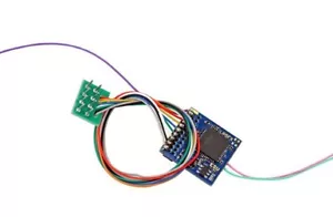 ESU 59210 Scala HO LokPilot Fx V5.0 decoder MM/DCC/SX 8 poli NEM 652 - Foto 1 di 1