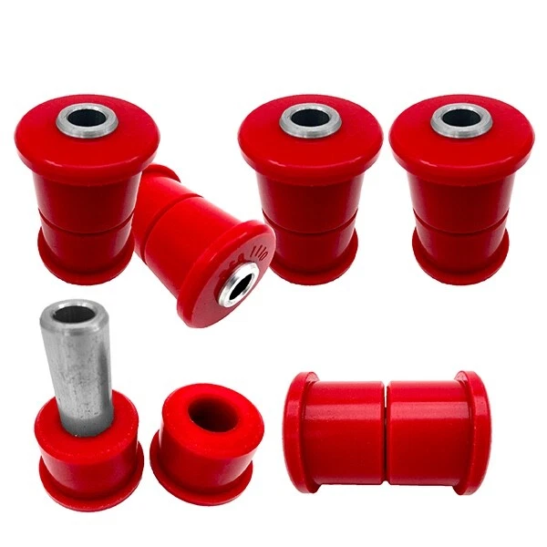 6x Kit de bujes de poliuretano de resorte de hoja trasero Toyota Tacoma (05-23) Foto 1 de 4