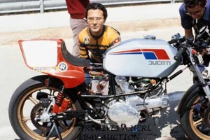 Ducati moto da corsa Salvador Canellas Calafat 1981 foto fotografia - Foto 1 di 1