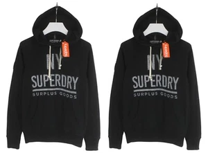 SUPERDRY Surplus Goods Graphic Hood Hoodie Men's MEDIUM Pullover 2 Piece - Picture 1 of 13