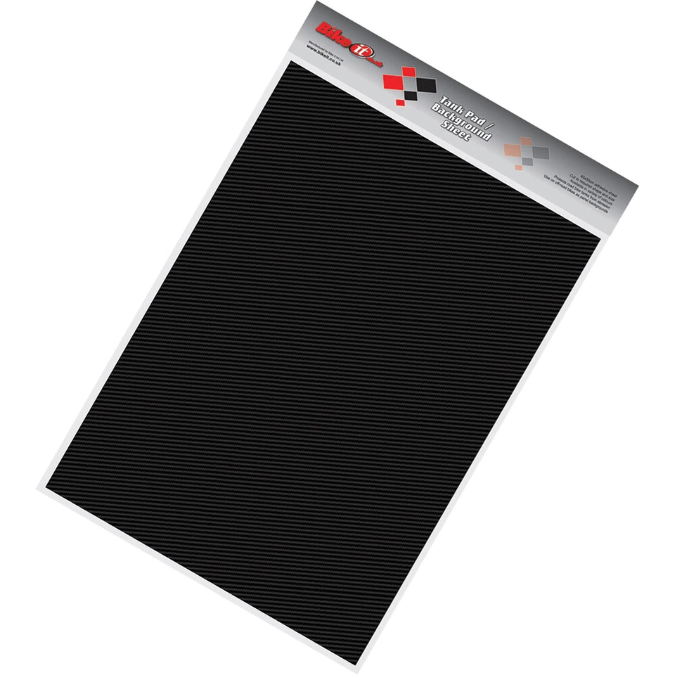 Tanque de gasolina para motocicleta motocicleta corta tu propia hoja protectora 45x33 cm - carbono Foto 1 de 1