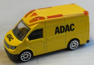 Majorette VW Volkswagen Crafter gelb ADAC Automobilclub Transporter Van yellow - Bild 1 von 4