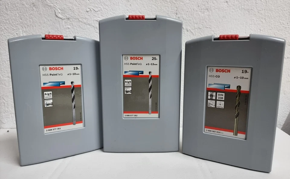 BOSCH Metallbohrer Satz (HSS-PointeQ / HSS-Cobalt) 19 / 25-tlg [zum auswählen] - Bild 1 von 1
