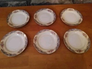Noritake Japan - floral gilded vintage bone china tableware 16cm Excellent Condi - Picture 1 of 11