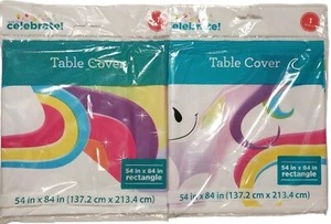 Unicorn Table Cover Disposable Birthday Party Supplies Plastic Tablecloth 54x84 - Picture 1 of 3