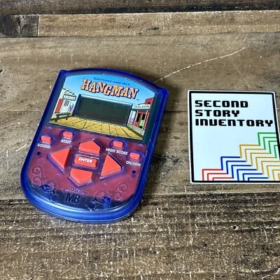 Vintage Hand Held Computer Game Milton Bradley HANGMAN 1995 Tested - Image 1 of 2