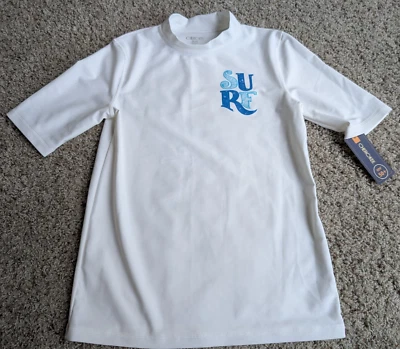 Camisa de surf Cherokee blanca con protección contra erupciones talla XL 16 UPF 50+ NUEVA CON ETIQUETAS Foto 1 de 4