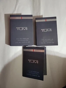 3 X TUMI Unwind & Awaken Eau de Parfum EDP Spray Sample Set 4ml each set - Picture 1 of 4