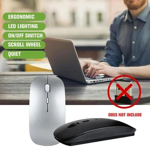 ❀Bluetooth Wireless Maus für Computer Mäuse Ergonomische Mäuse Stille₪ - Photo 1/13