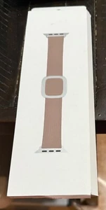 Original Apple Watch Tan Modern Stainless Steel Buckle Band 41mm, Size Medium - Zdjęcie 1 z 1