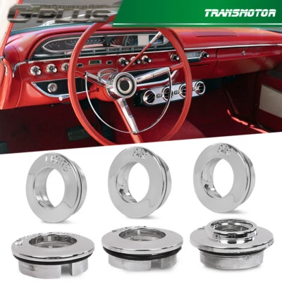 Dash Knob Bezel Air Brake Release Lighter Lights Wiper Fit For 1962 Ford Galaxie - Image 1 of 4