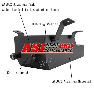 For 81-95 Jeep Wrangler YJ CJ5 CJ8 CJ7 Radiator Coolant Overflow Reservoir Tank - Image 1 of 4