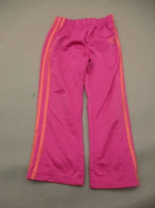 ADIDAS Size 4T Girls Multicolor Elastic Waist Pull On Athletic Pants 279 - Picture 1 of 7