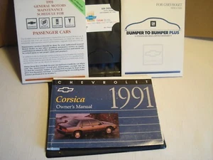 Vintage 1991 Chevy Corsica Operators & Owners Manual - Picture 1 of 4