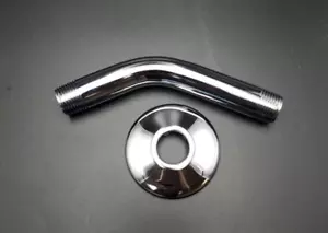 Brazo y brida de ducha montados en la pared Kohler 7395-CP 5-3/8" - Imagen 1 de 8