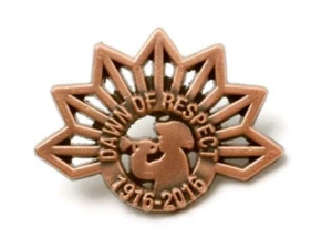 2520 PIN DE SOLAPA CONMEMORATIVO ALBA DEL RESPETO ANZAC AUSTRALIA EN LA GRAN GUERRA - Imagen 1 de 1