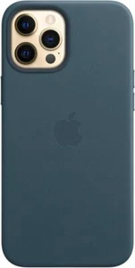 Original / Offizielles Apple iPhone 12 Pro Max Leder MagSafe Case - Baltic Blue - Bild 1 von 10