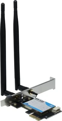 NT Argus EP-132 Wi-Fi 5 PCIe Adapter Bluetooth 4.2 170mm Antennen SL max. 19 dBm - Bild 1 von 4