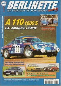 BERLINETTE MAG 22 ALPINE A310 V6 POISSON DIEPPOIS R12 GORDINI LANCIA FULVIA 1600 - Foto 1 di 2