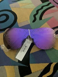 Sunglasses Unisex Purple Mirror NWT - Picture 1 of 5