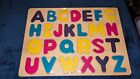 Alphabet Puzzles - 3D Wood Alphabet / Number / Shape Puzzle Set Learning Kids