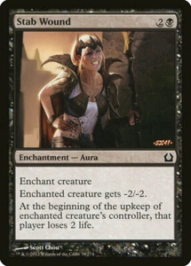 4 Stab Wound 4x x4 - NM - Return to Ravnica - SPARROW MAGIC - Picture 1 of 1