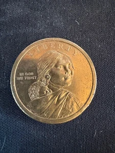 Rare Sacagawea coin no date no mint anywhere - Picture 1 of 2