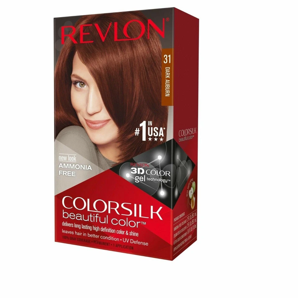 Revlon Colorsilk Natural Permanent Hair Colors Blonde Black Brunette Red Bundle - Image 1 of 1