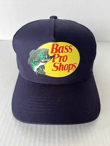 Gorra Bass Pro Shops Adulto Azul Malla Snapback Camionero Gorra Ajustable Pesca Azul Marino - Imagen 1 de 15