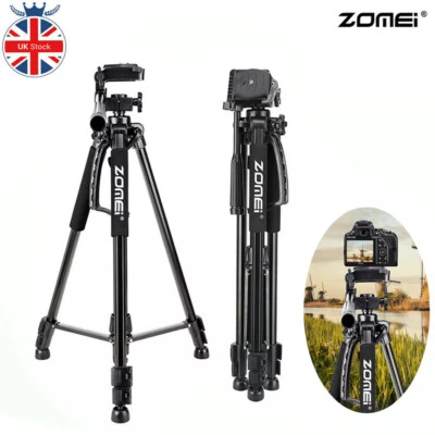 Zomei Q1200 Professional Tripod Travel Monopod Adjustable Stand For Camera DSLR  - Image 1 of 4