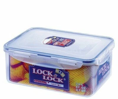 Lock and & Lock Rectangular 2.6l Food Container HPL826 - Image 1 of 2