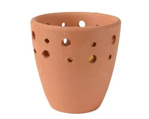 Citronella Kerze 6,5cm Terrakotta Topf Outdoor Duftkerzen Garten Balkon Draußen - Bild 1 von 3
