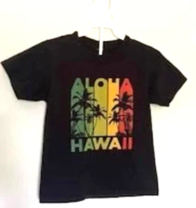 Aloha Hawaii Retro Vintage Throwback T-Shirt – Unisex Youth Size Small - Picture 1 of 5
