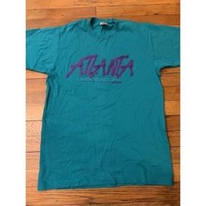 Vintage 1989 Atlanta Underground T Shirt Size Medium - Picture 1 of 4