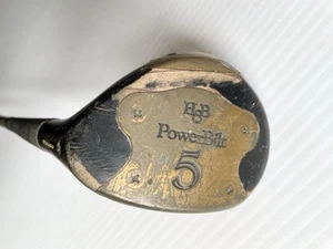 Vintage H&B Powerbilt Citation 5 Wood Steel Shaft 42 Inch RH - Picture 1 of 12