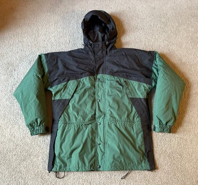 Винтажный REI элементы мужской 3-в-1 парка и вниз пуховик пальто - размер средний - Изображение 1 из 4