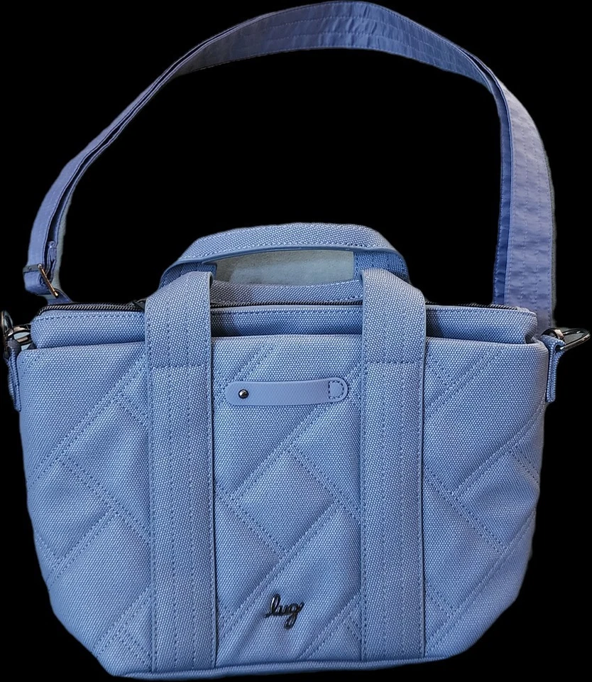 Bolso Bandolera Lug Dory Mate Lujo Azul Cobalto Nuevo Foto 1 de 4