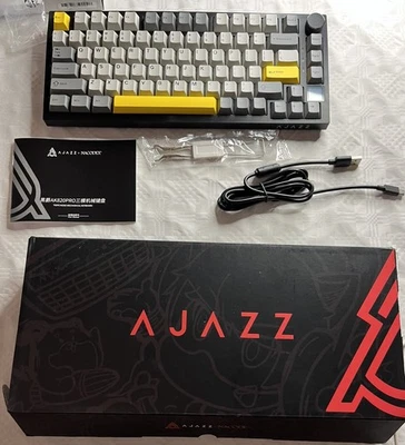 AJAZZ AK820 Pro Mechanische Tastatur RGB / Wireless Gaming Keyboard - Bild 1 von 3
