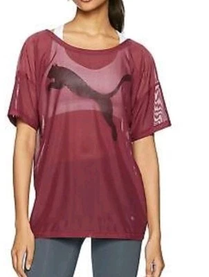 Camiseta para mujer Puma talla XS bailarina drapeada malla  Foto 1 de 4