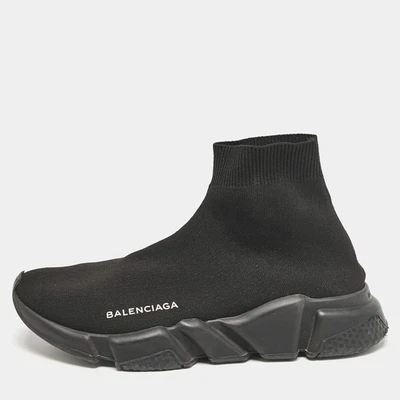 Zapatillas deportivas Balenciaga negras de tela tejida talla 39 Foto 1 de 4