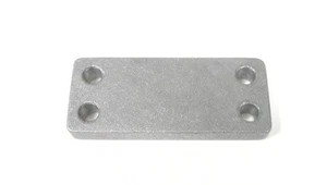 Lambretta Flange exhaust Oval blank  for use with pressure tester tool MB - Picture 1 of 1