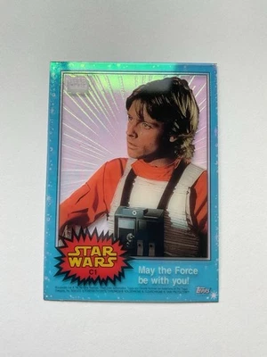 TOPPS: Star Wars: Chrome Archives -CLEARZONE C1: LUKE SKYWALKER (1999) - Image 1 of 4