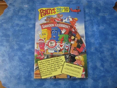 PSALTY'S KIDS & CO! 10 SALVATION CELEBRATION! Singer's Edition SC 1990 Mint - Image 1 of 4