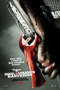 Inglourious Basterds movie poster : 11 x 17 inches (knife) Tarantino poster - Picture 1 of 1
