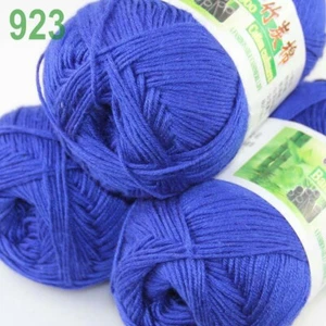 Sale 3BallsX50gr Bamboo Cotton Baby Blankets Hand Knitting Crochet Yarn 23 - Picture 1 of 12