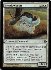 Meadowboon *FOIL Uncommon* Magic MtG x1 Morningtide SP
