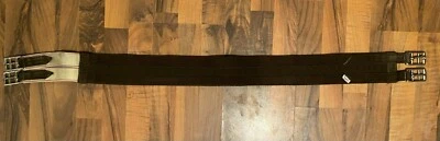 45'' SHIRES BROWN PADDED ENGLISH GIRTH STANDARD BUCKLES - Image 1 of 4